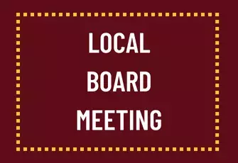 Local Board Meeting