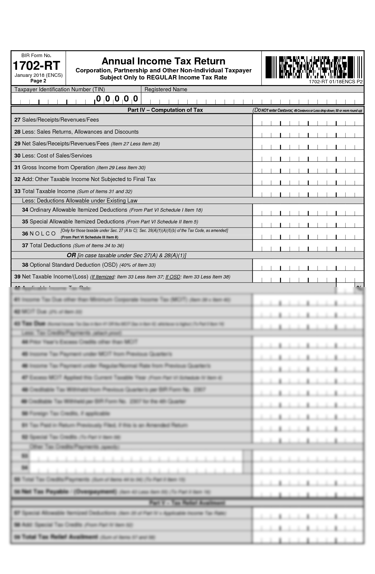 Mixed Income Earner Bir Form No January Encs | Hot Sex Picture