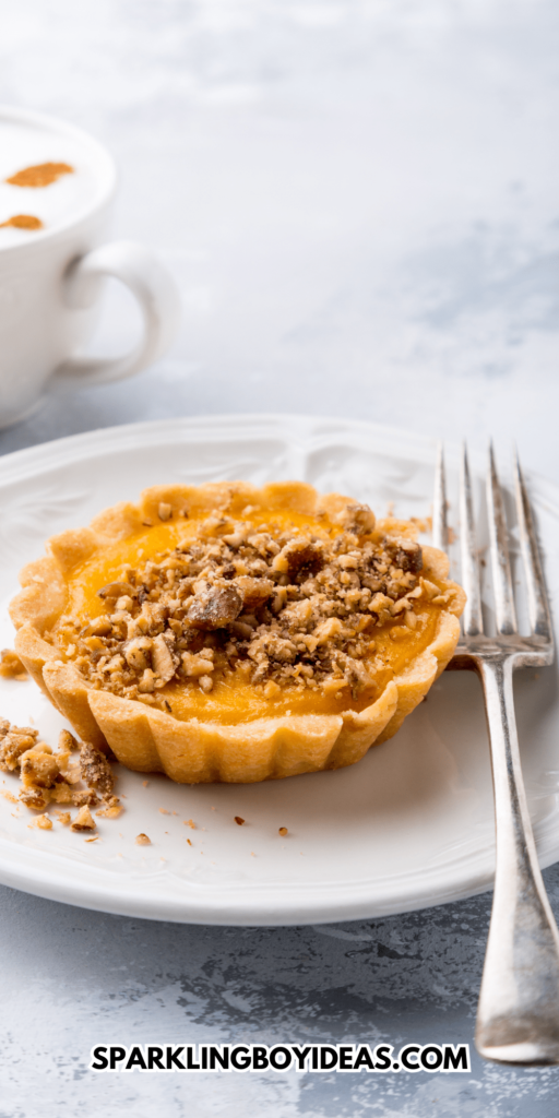 easy spiced mini pumpkin pie recipe perfect for fall desserts or snacks and Thanksgiving desserts