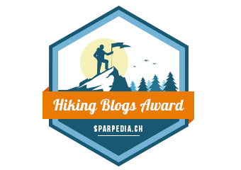 Banners For Hiking blogs Award