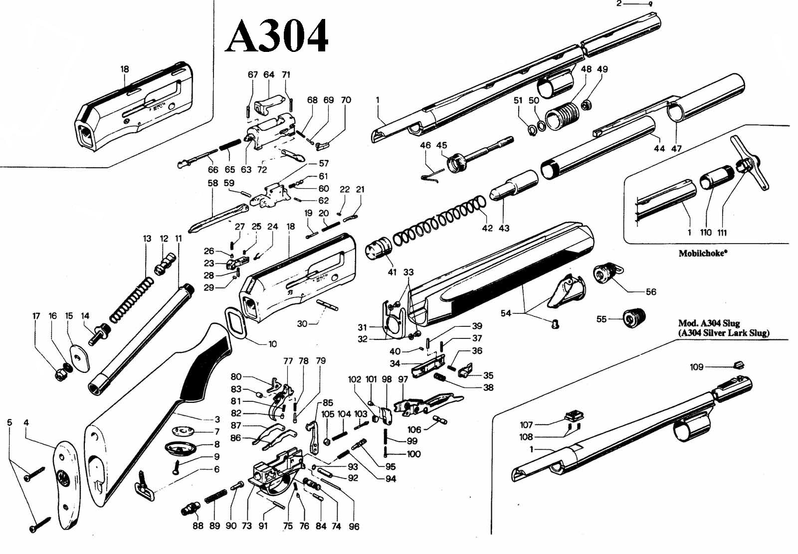 Exploded Diagram Of Beretta 21a