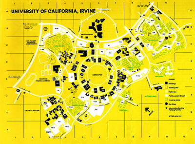 Uc Irvine Campus Map