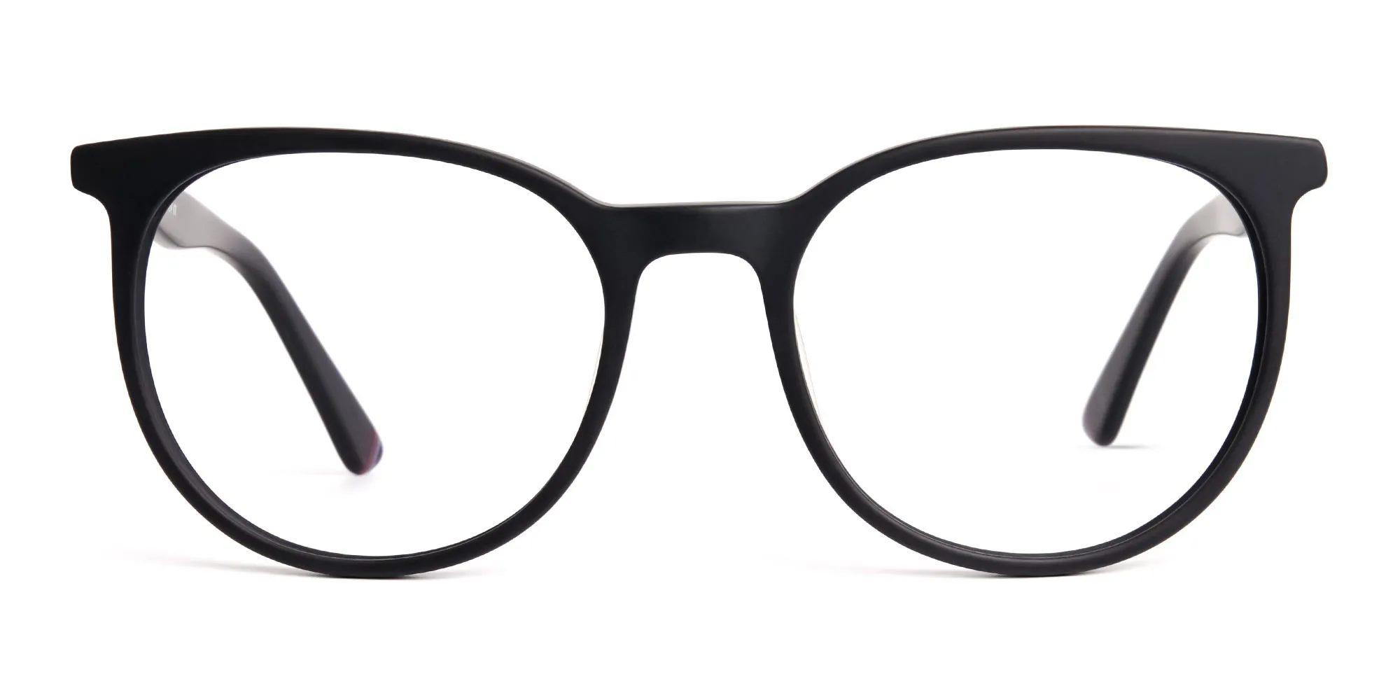 Designer-matte-Black-Full-Rim-Round-Glasses-Frames-2