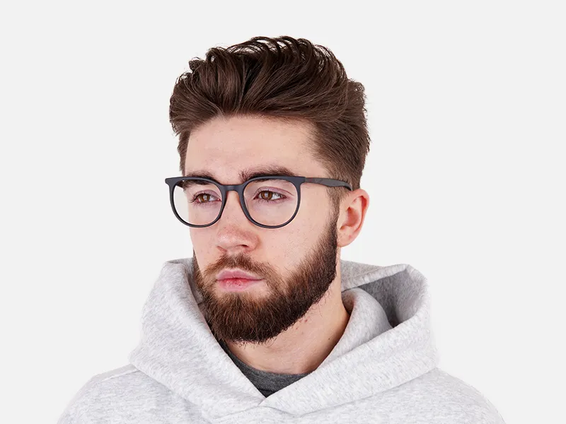 Designer-matte-Black-Full-Rim-Round-Glasses-Frames-2