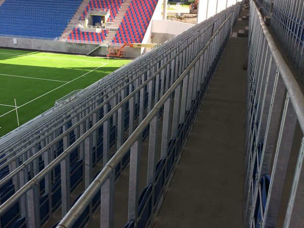 Sports Stadium Spectator Seating Barrier Seats