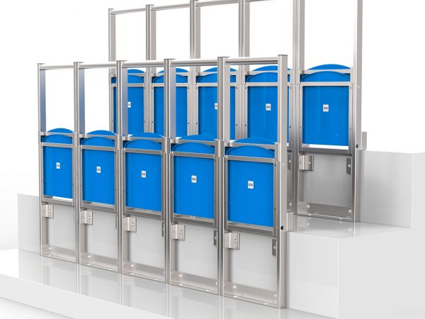 Sports Stadium Spectator Seating Barrier Seats