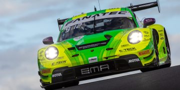 Manthey EMA won the 2024 Bathurst 12 Hour with Matt Campbell, Ayhancan Guven, and Laurens Vanthoor