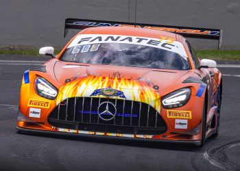 The #75 SunEnergy1 Racing Mercedes-AMG GT3.