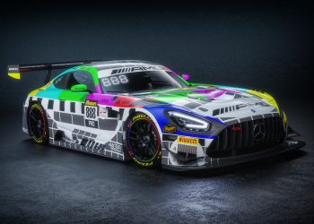 The #888 Team GRM Mercedes-AMG GT3 livery for the 2025 Bathurst 12 Hour.