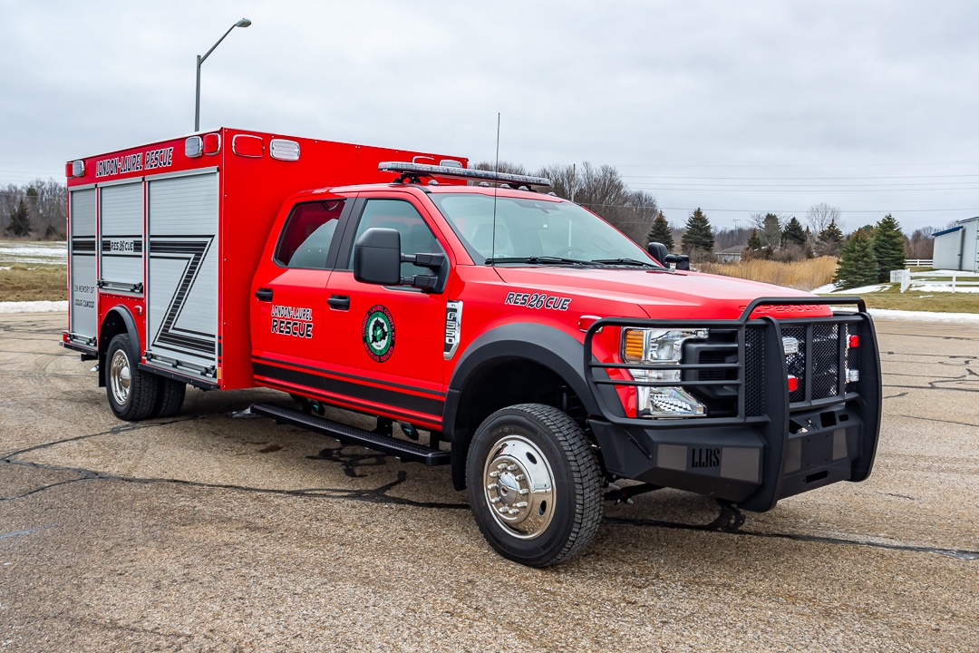 View truck: London/Laurel Rescue Squad, KY - Spencer Fire Trucks