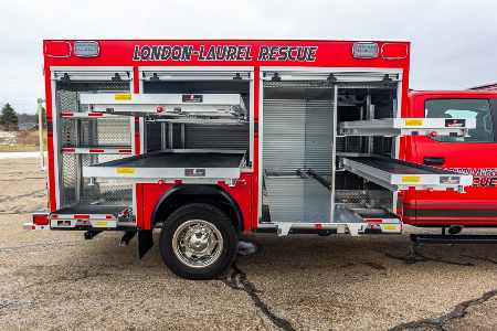 View truck: London/Laurel Rescue Squad, KY - Spencer Fire Trucks