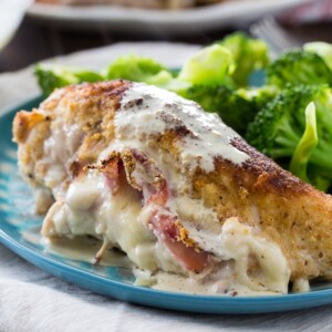 Ham and Cheese Stuffed Chicken