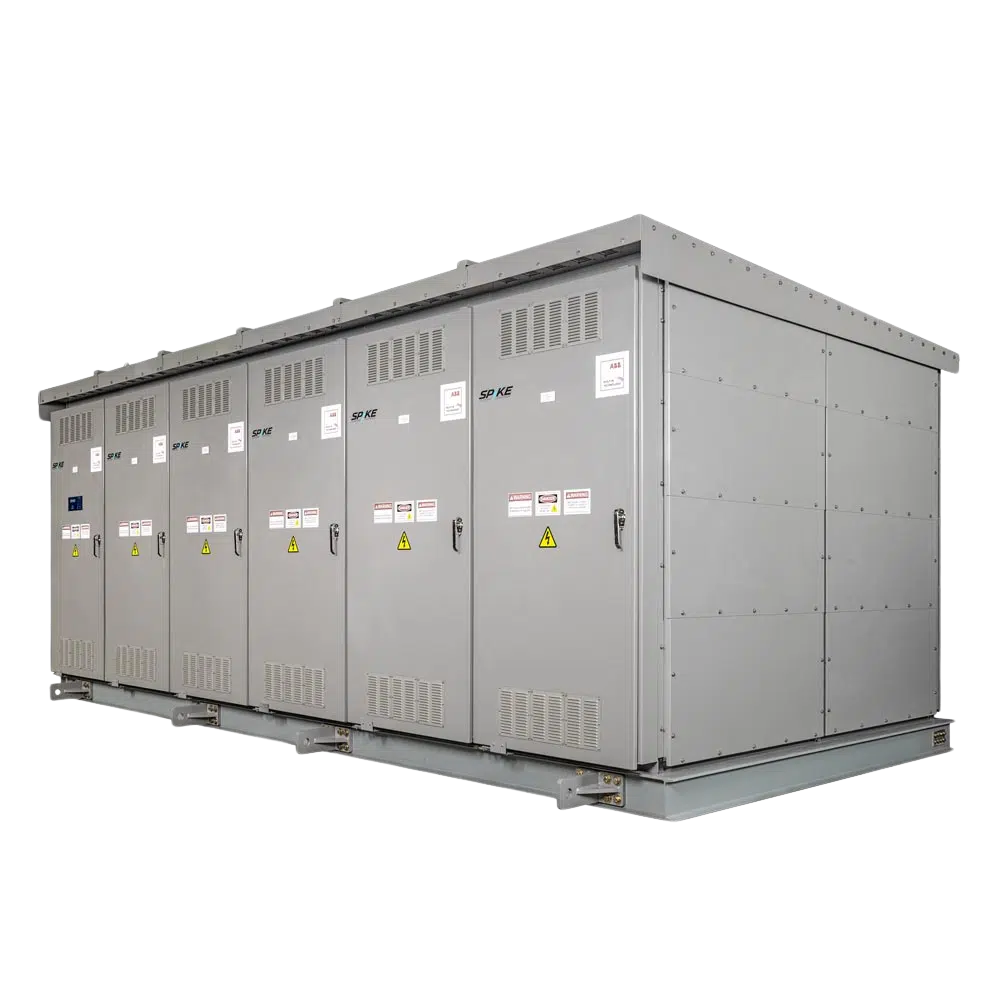 Outdoor-Nema 3R- Switchgear-Spike-Electric, right sideview