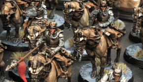 Painted DKOK Horses guide how to warhammer 40k guide death riders