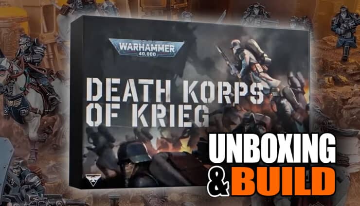 DKOK unboxing and build box product image and paint mini art