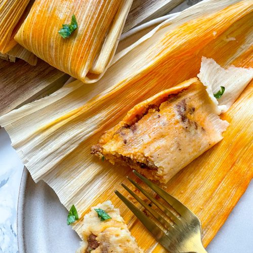 Chorizo Tamales