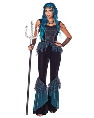 Adult Dark Mermaid Siren Costume - Spirithalloween.com