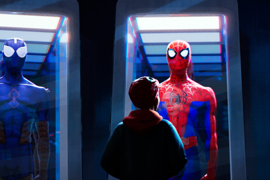 Miles Morales (Shameik Moore) in Sony Pictures Animation's SPIDER-MAN: INTO THE SPIDER-VERSE.