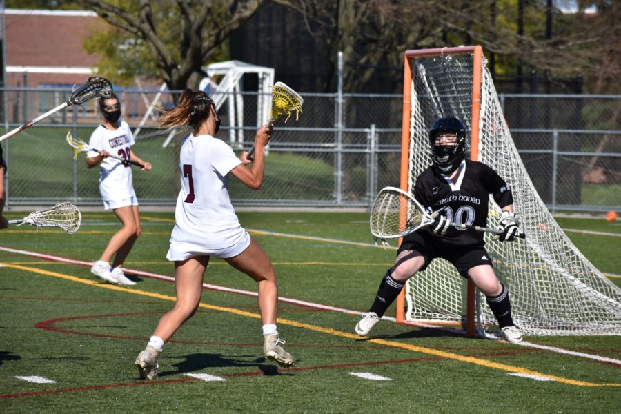 Varsity girls’ lacrosse team takes down Strath Haven 17-5