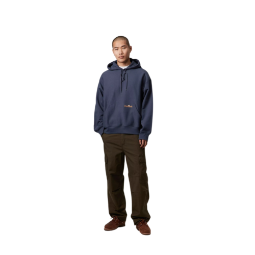 CARHARTT Hooded Label script blue