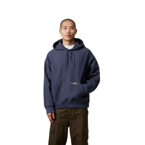 CARHARTT Hooded Label script blue