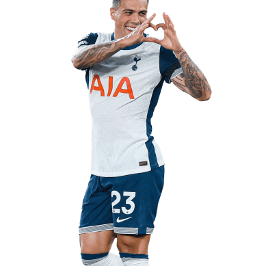 Pedro Porro PNG tottenham Football Render