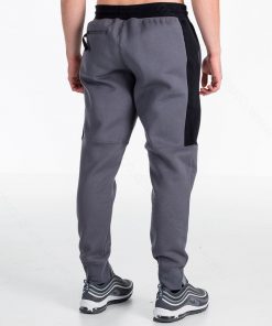 Sportsfore mens latest fashion trendy cheap wholesale drawstring grey track jogger cotton sweatpants 4