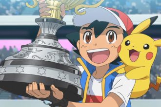 Ash and Pikachu Leaving Pokemon