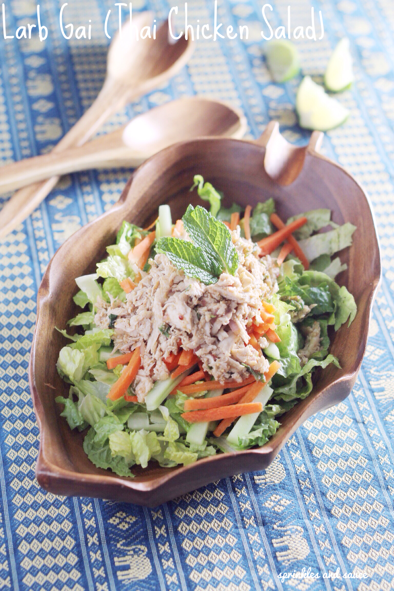 Larb Gai (Thai Chicken Salad)