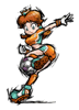 Brawl Sticker Daisy (Super Mario Strikers).png