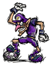 Brawl Sticker Waluigi (Super Mario Strikers).png