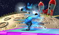 Lucario's Double Team in Super Smash Bros. for Nintendo 3DS.