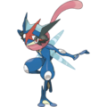 Artwork of Ash-Greninja.