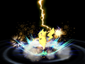 Pikachu's Thunder in Brawl