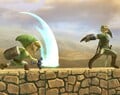 Using forward tilt against Link on Mushroomy Kingdom.