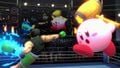 Using Jolt Haymaker on Kirby in the Boxing Ring.