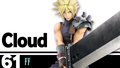 Cloud's fighter card.