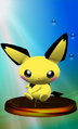 Pichu [Smash, Adventure Mode] trophy