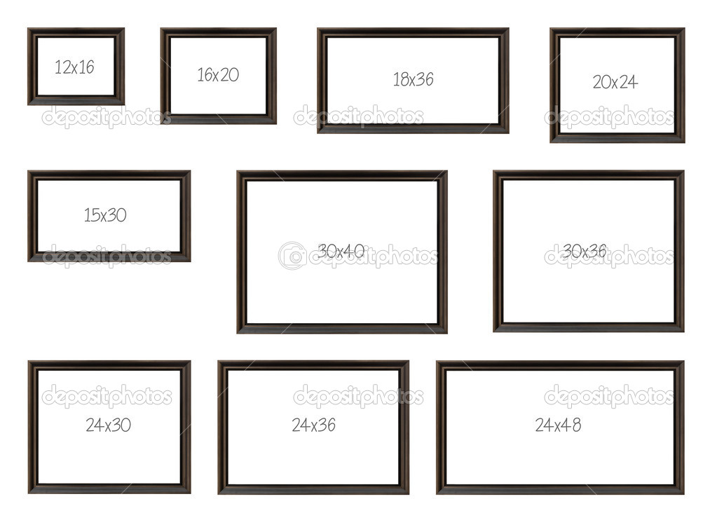 Most Standard Frame Sizes - Infoupdate.org