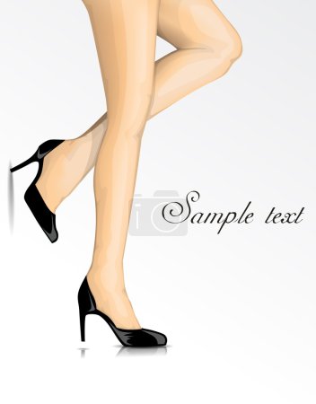 Illustration for Women legs - Royalty Free Image