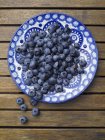 Fresh ripe blueberries — Stock Photo