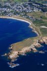 Aerial view of Quiberon peninsula, Western France, France — Stock Photo