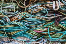 Commercial fishing nets — Stock Photo