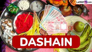 Dashain 2024 Wishes and Maa Durga Images for Free Download Online: Send WhatsApp Messages, HD Wallpapers, Photos and Greetings To Celebrate the Festival of Nepal