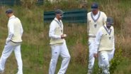 Gully Cricket Scenes! Nathan Lyon Searches for Lost Ball in Bushes During New South Wales vs South Australia Sheffield Shield Match (Watch Video)