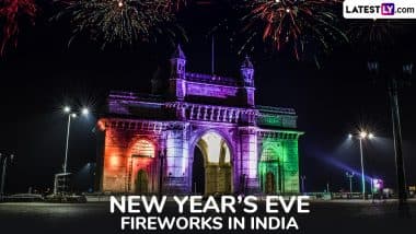 New Year’s Eve 2024 Fireworks in India: Goa, Mumbai, Delhi and Other Best Places To Visit and Experience the Dazzling Fireworks and Welcome New Year 2025 With Joy