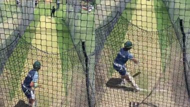 'Bowled, Jasprit Bumrah...' Sam Kontas Practices Joe Root-Style Ramp Shot At Nets Ahead of IND vs AUS 4th Test 2024 (Watch Video)