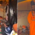 YouTuber Thrashed by Mahakal Giri Baba at Maha Kumbh 2025: Angry Over ‘Useless’ Questions, Hatha Yogi Baba Beats Up Interviewer With ‘Chimta’, Video Goes Viral