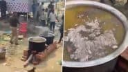 Mahakumbh 2025: Police Officer Throws Mud in Prasad Prepared at Maha Kumbh Mela in Prayagraj, Akhilesh Yadav Reacts As Video Goes Viral