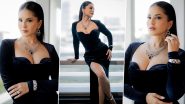 Sunny Leone Casts a Spell in Stunning Black Gown, Actress Effortlessly Steals the Spotlight in Elegant Ensemble (View Pictures)